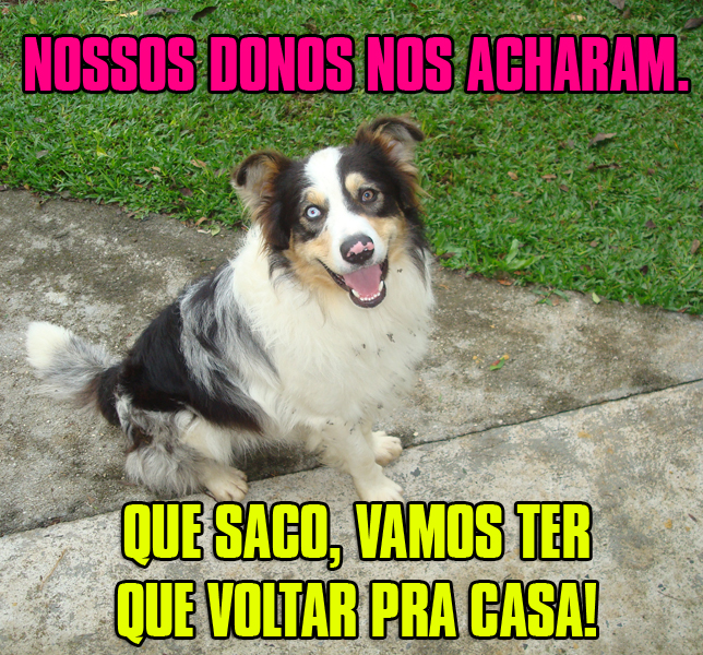 Nos Acharam! Ouch!