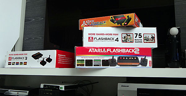 Atari Flashback modelos 1, 2, 3 e 4 - AntonioBorba.com