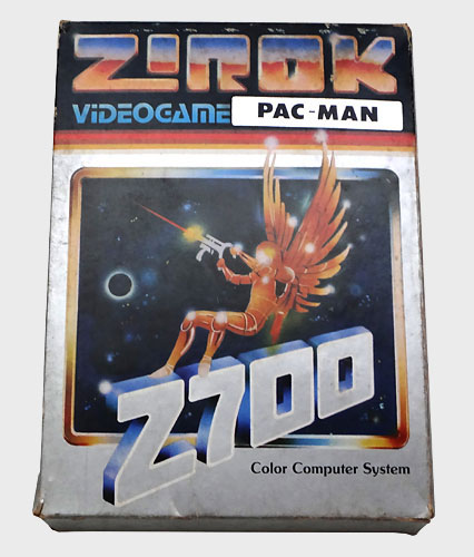 Pac-Man Atari 2600 da Marca Zirok - Caixa - AntonioBorba.com