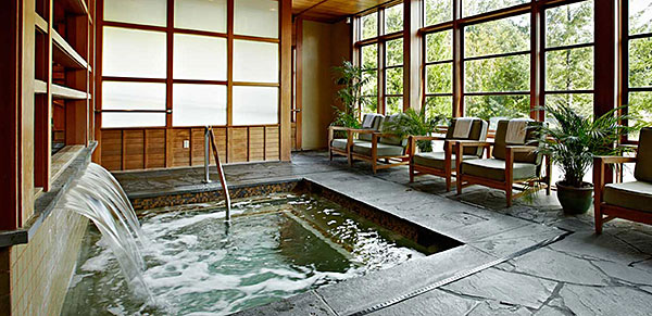 SPA do Salish Lodge em Snoqualmie, WA - AntonioBorba.com