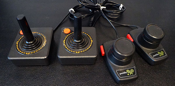 Lote 2 - Dactar 2 com Joysticks, Paddles e 20 Jogos - AntonioBorba.com