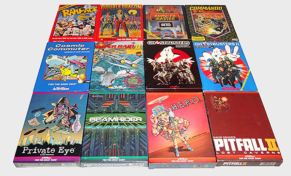 Atari Activision - Coleção Completa Special Label - AntonioBorba.com