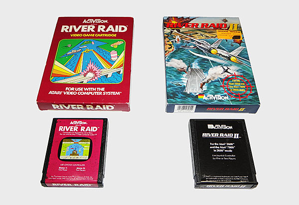 Atari Activision - River Raid e River Raid II - AntonioBorba.com