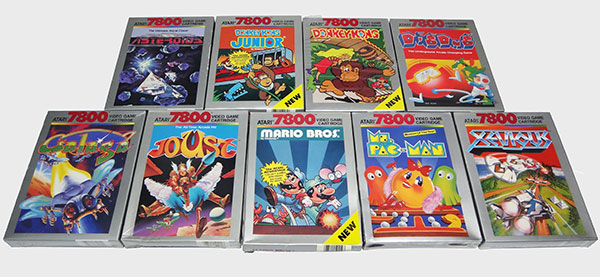 Atari 7800: Conjunto de Games Interessantes - AntonioBorba.com