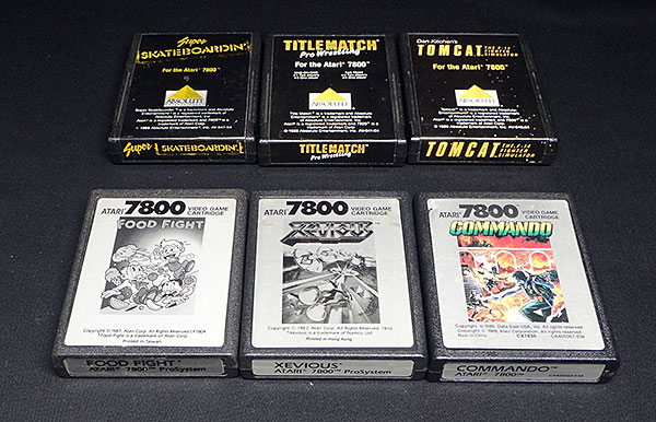 Atari 7800 - Lote com 10 Jogos - AntonioBorba.com