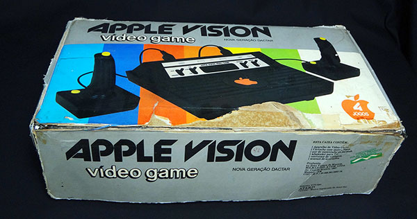 Apple Vision - Atari 2600 Nacional - Lote com Jogos e Controles - AntonioBorba.com