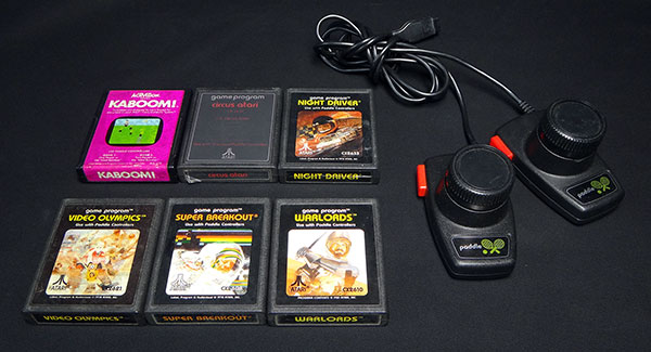 Super Lote - Atari Importado com 10 Controles e 125 Jogos - AntonioBorba.com