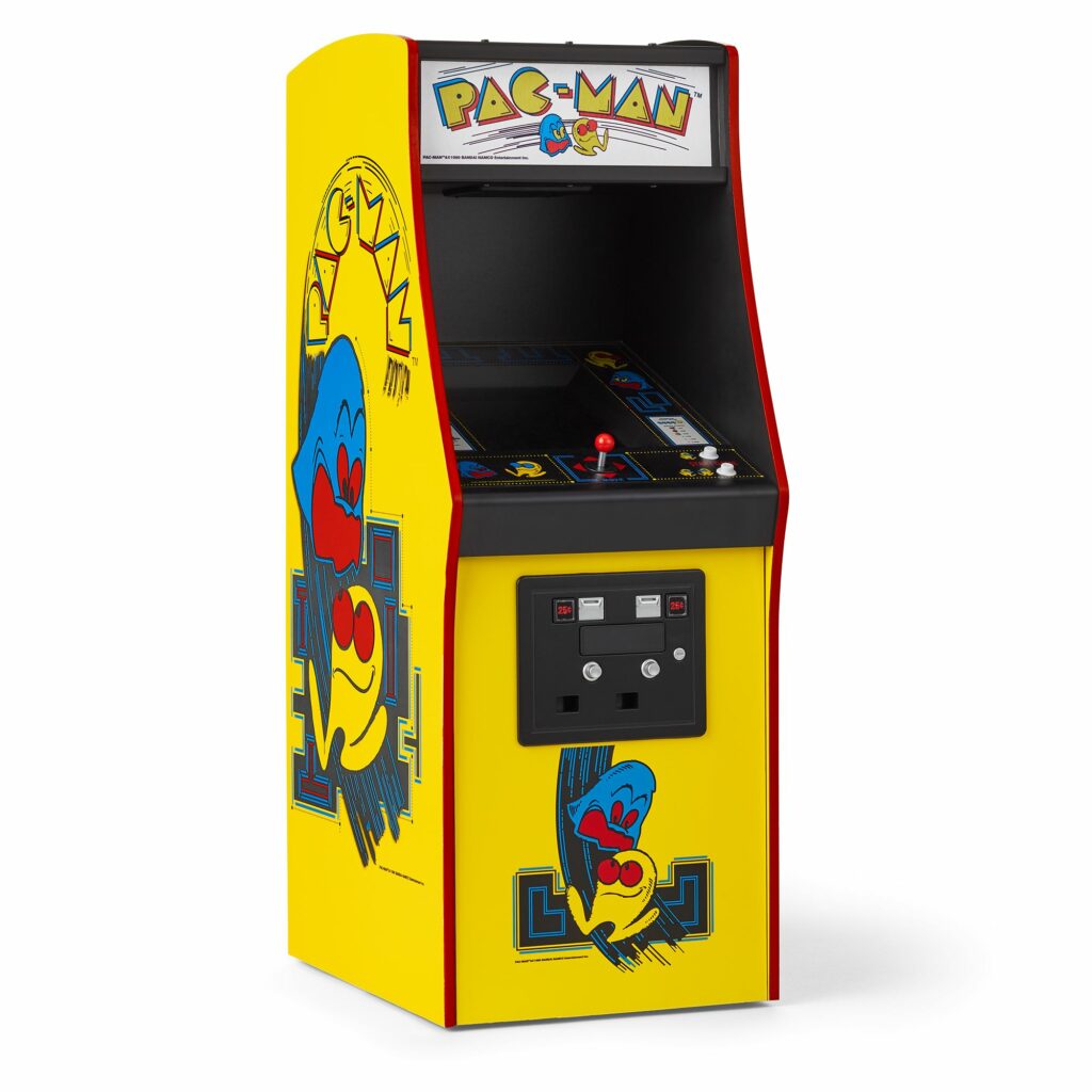 Arcade Pac-Man - Mais de 100 mil unidades produzidas, uma febre