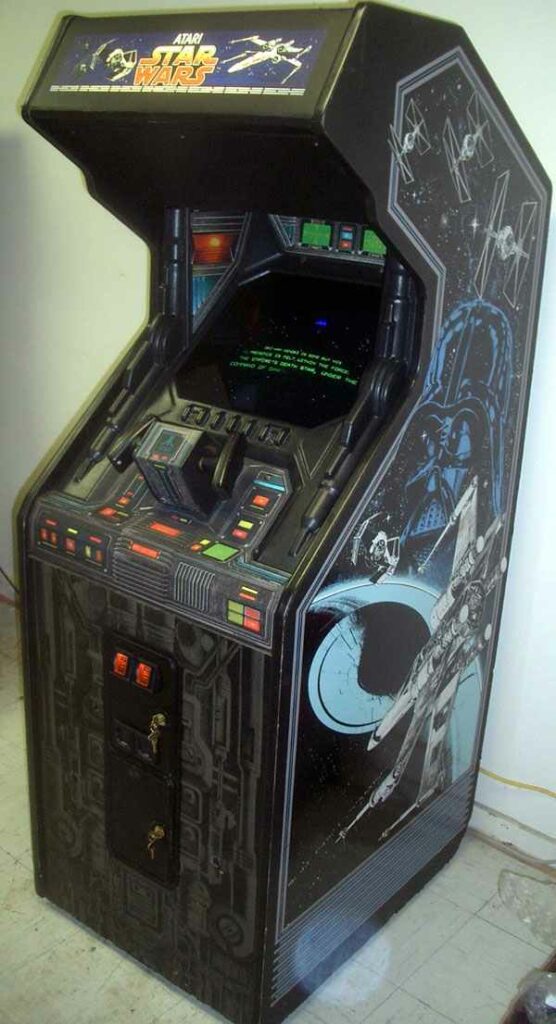 Star Wars Arcade de 1983 - Um dos melhores exemplos de color vector