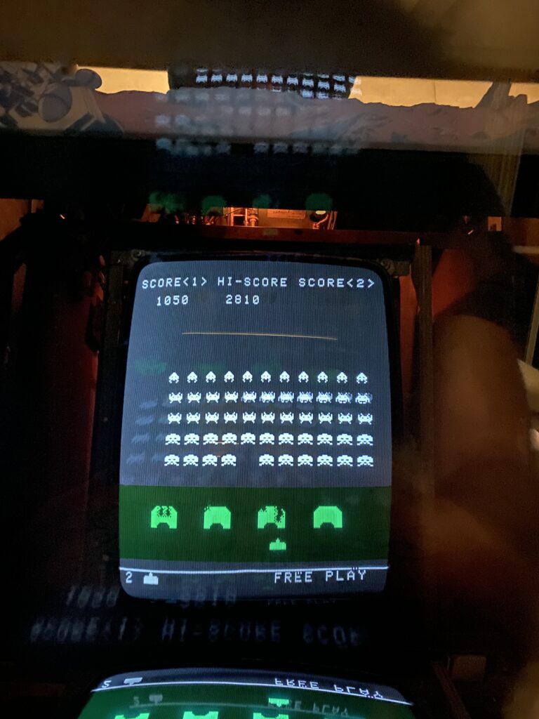 Arcade Space Invaders Japonês da Taito - Monitor Após a Retirada de Gels - AntonioBorba.com