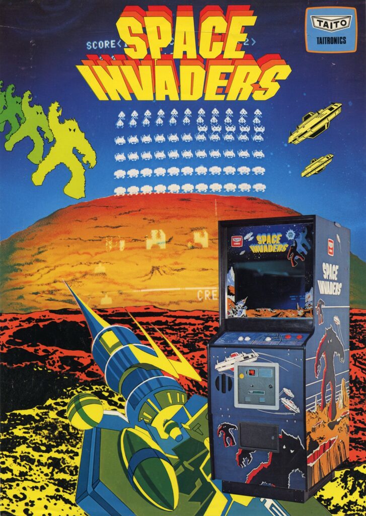 Space Invaders Japonês da Taito - Poster - AntonioBorba.com