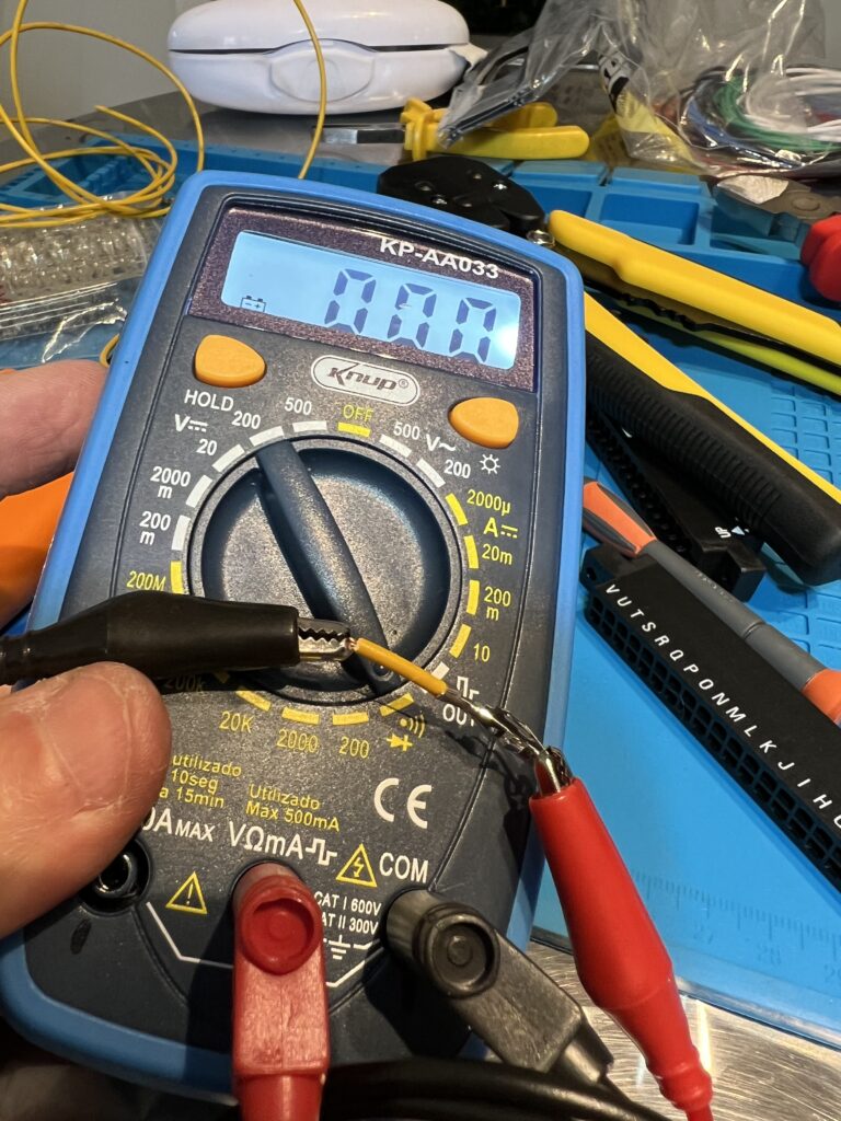 Molex Pins for Edge Connectors - Crimping Tests