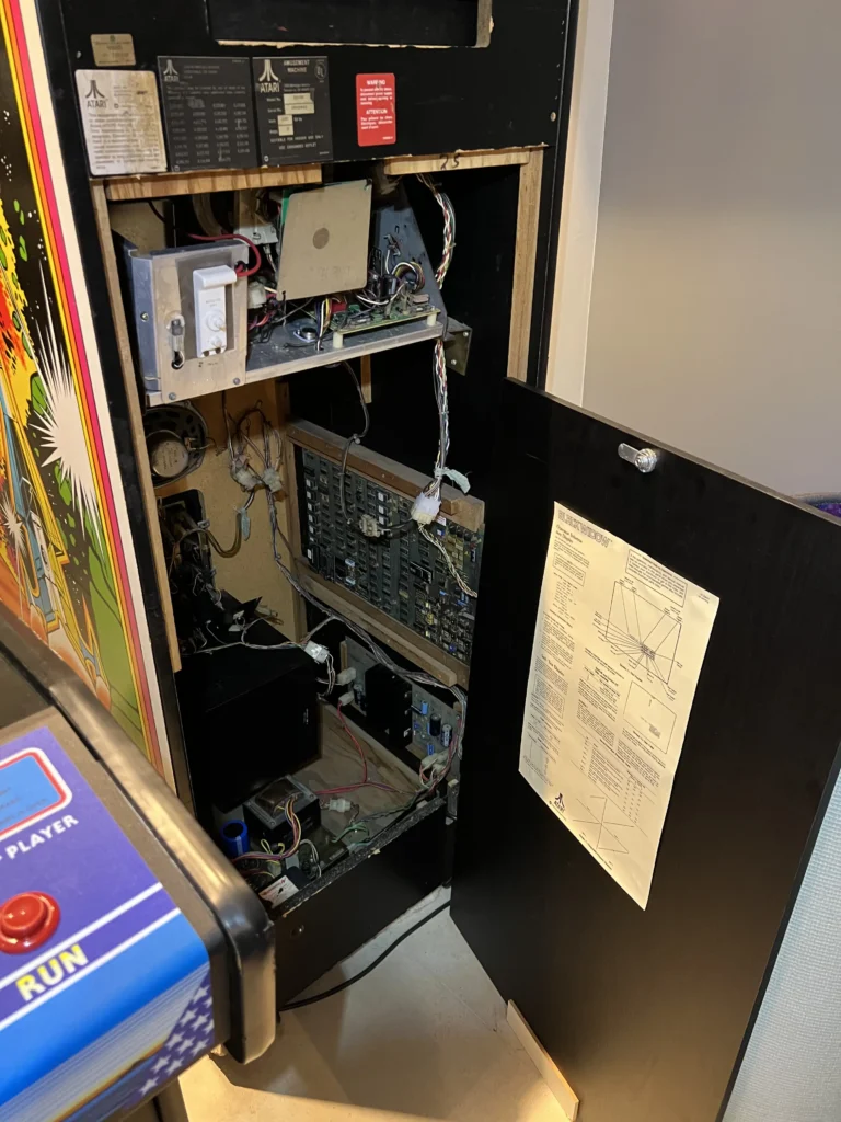 Black Widow Color Vector Arcade Restore
