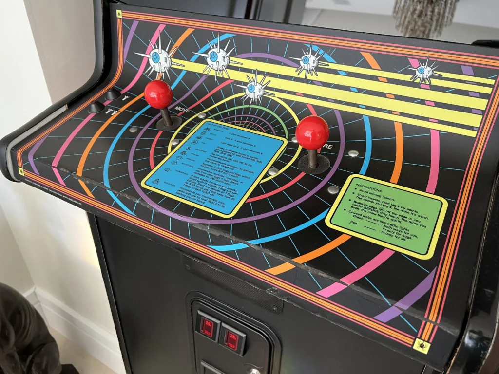 Black Widow Color Vector Arcade - Control Panel Overlay (CPO)