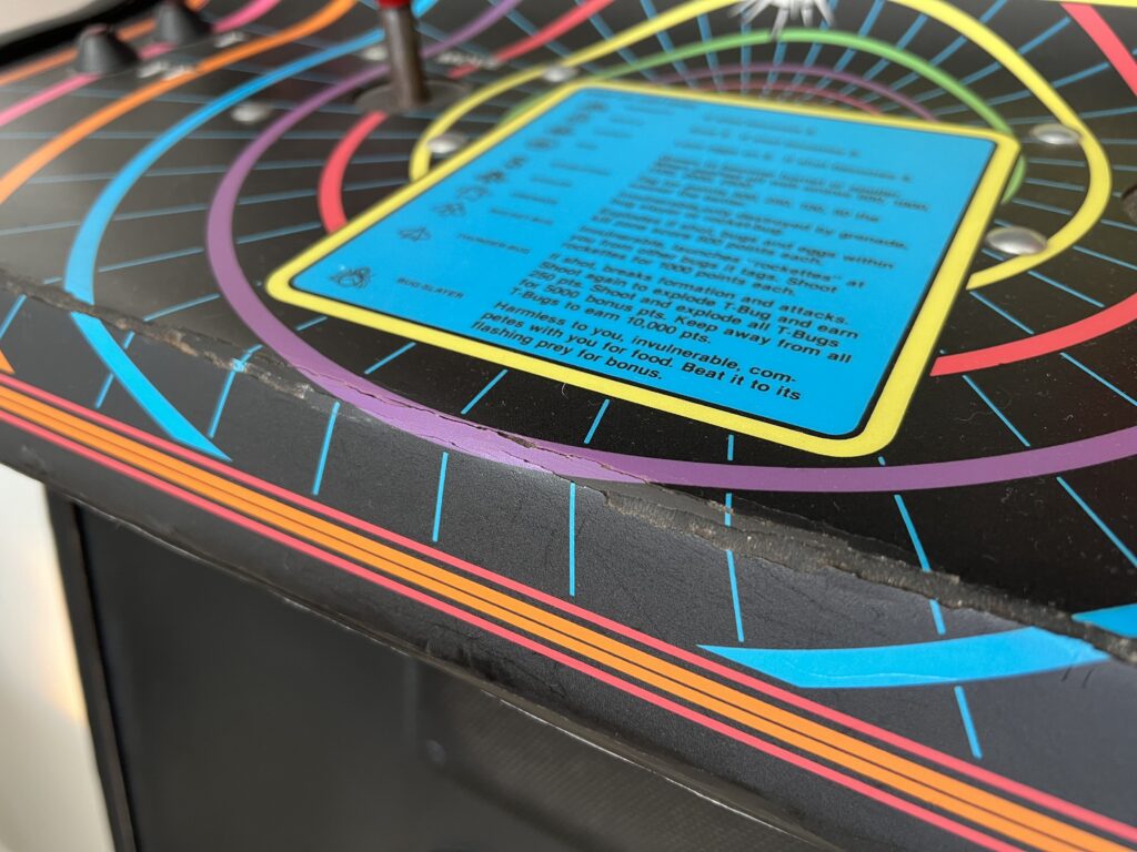 Black Widow Color Vector Arcade - Control Panel Overlay (CPO)
