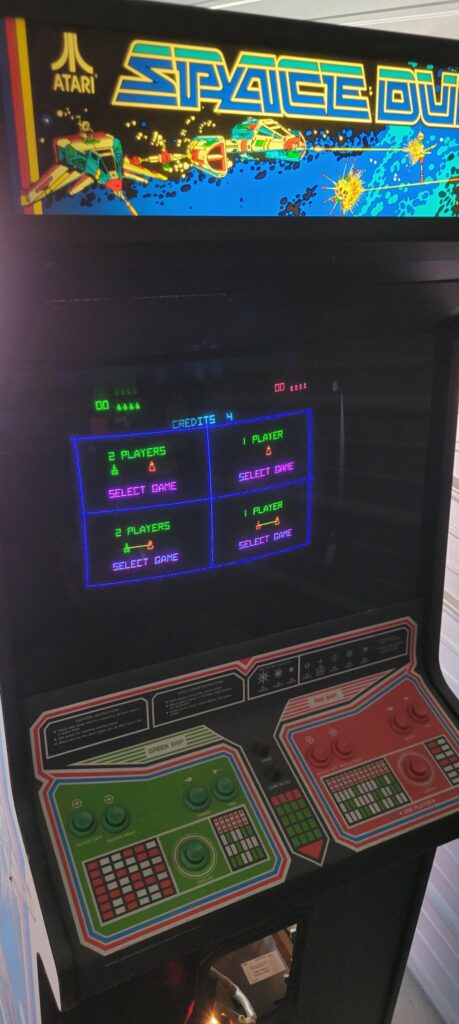Color Vector Arcades - Atari Space Duel