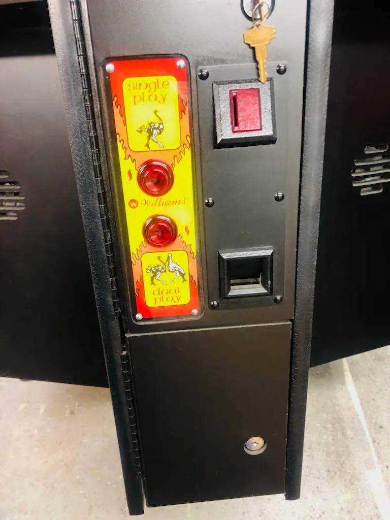 Joust Cocktail - Control Panels and Coin Door Restore