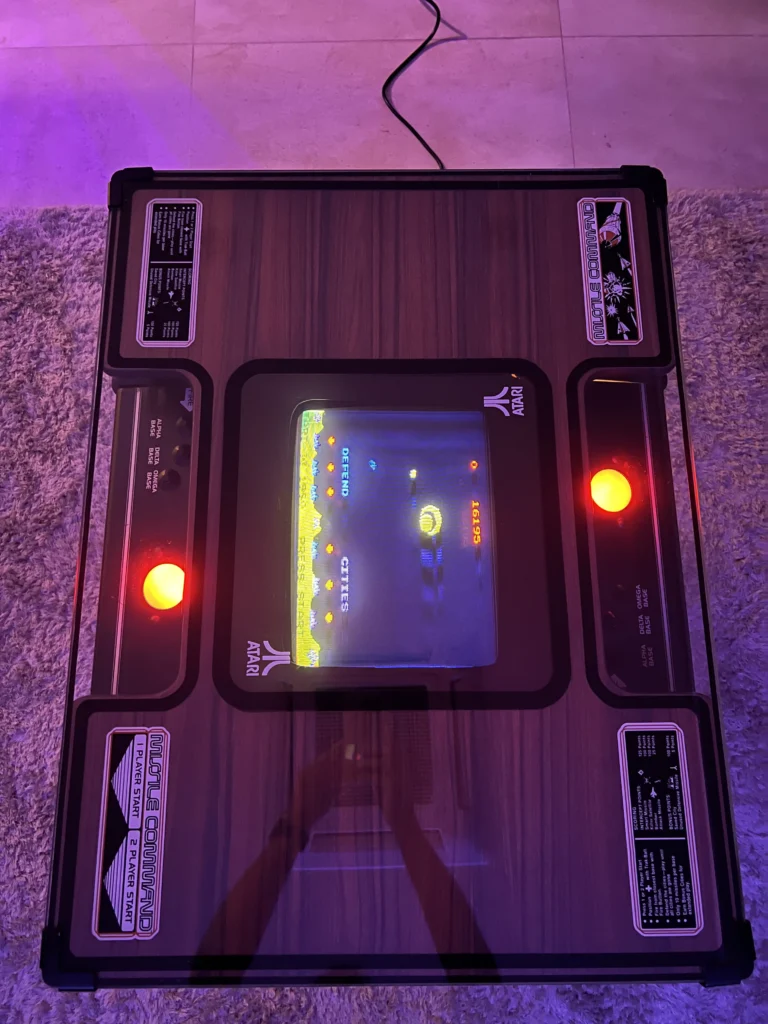 Atari Missile Command Cocktail Cabinet