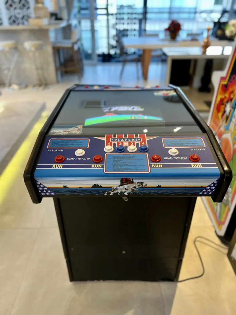 Track & Field Cocktail Arcade Restore - Final Pictures