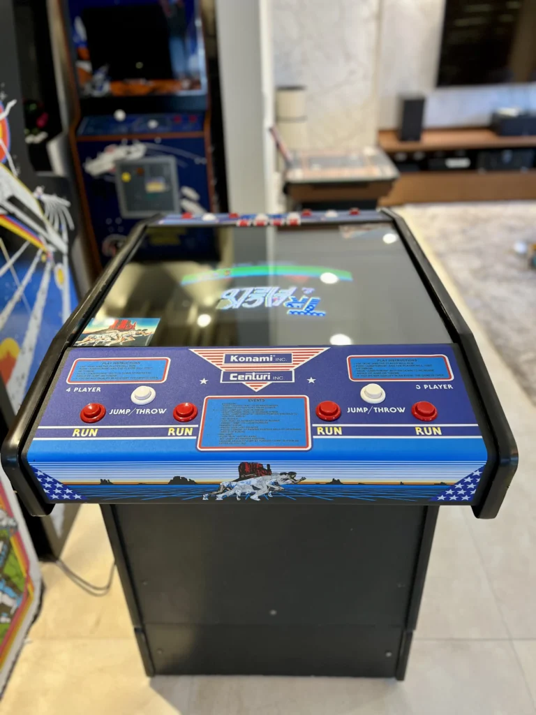 Track & Field Cocktail Arcade Restore - Final Pictures