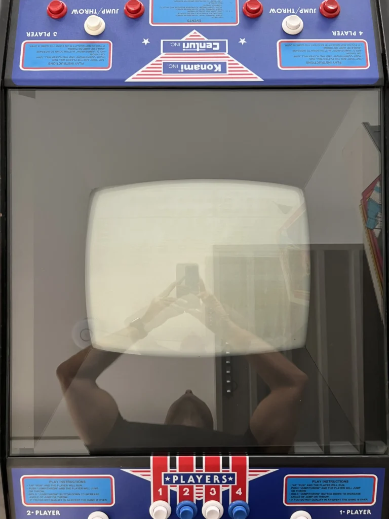 Track & Field Cocktail Arcade Restore - Final Pictures