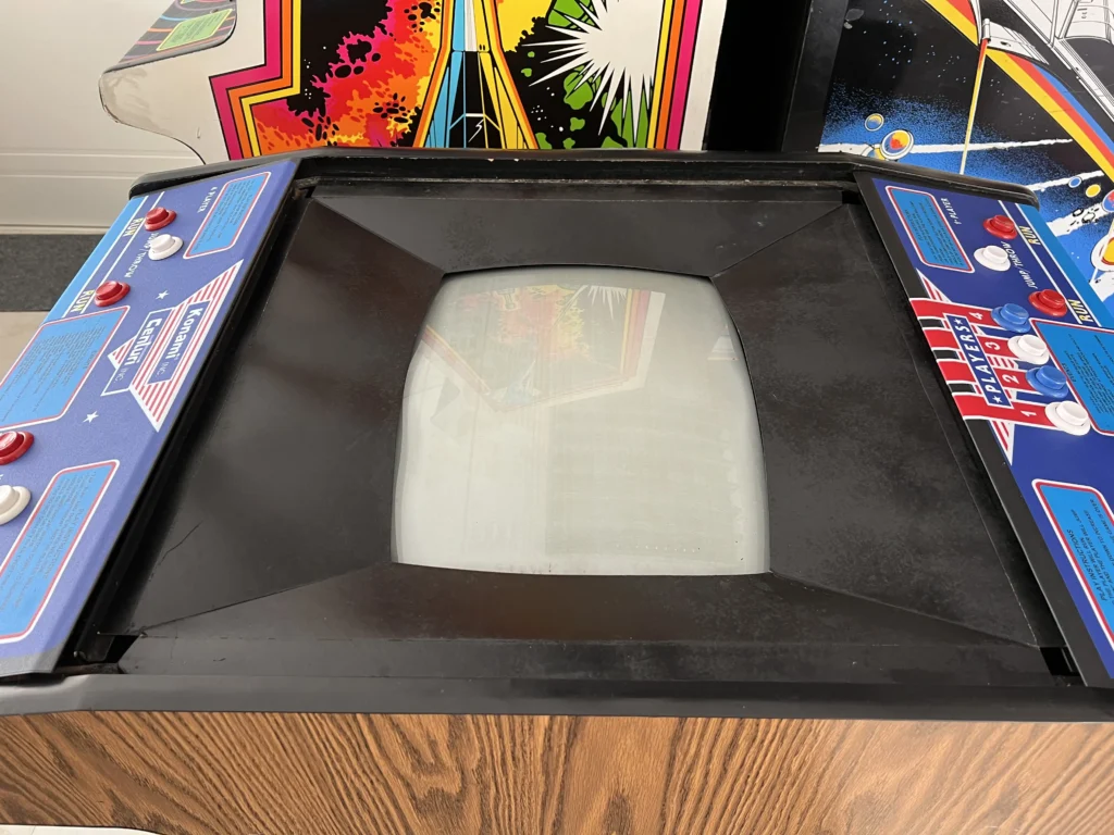 Track & Field Cocktail Arcade Restore - Cardboard Bezel