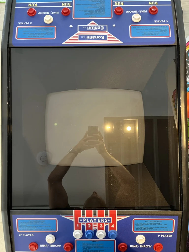 Track & Field Cocktail Arcade Restore - Smoked Plexiglass