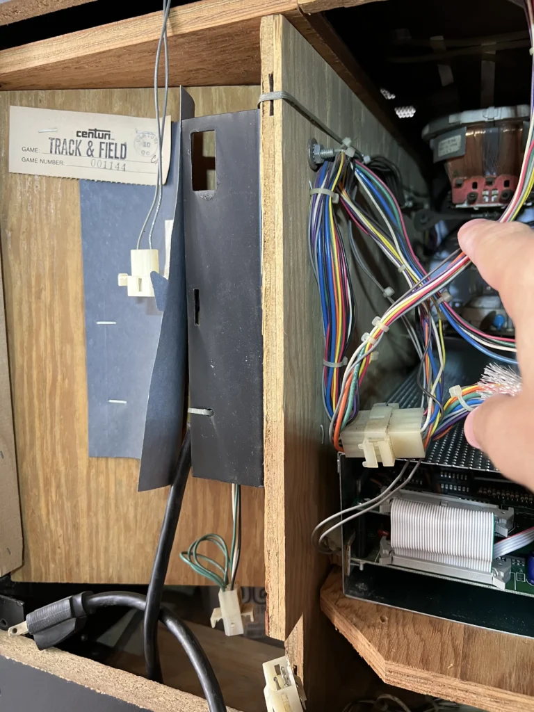 Track & Field Cocktail Arcade Restore - Power Cord