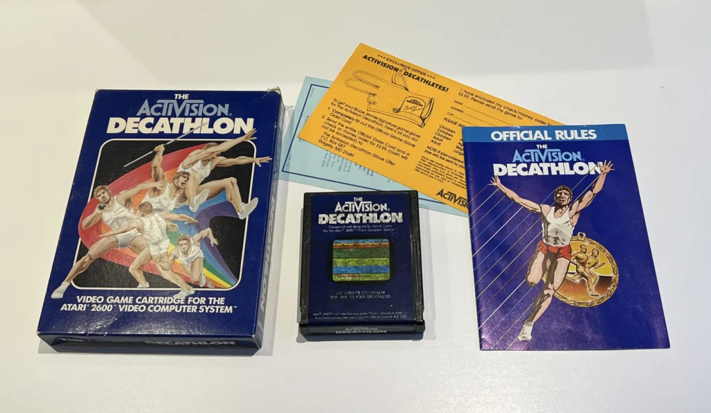 The Activision Decathlon - Famoso no Atari 2600