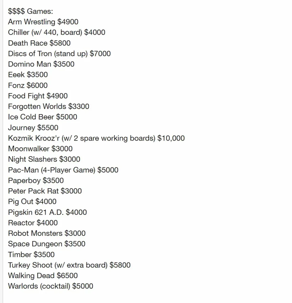 Arcade Forum Big Sale - 2 Arcade Forum Big Sale - 2
