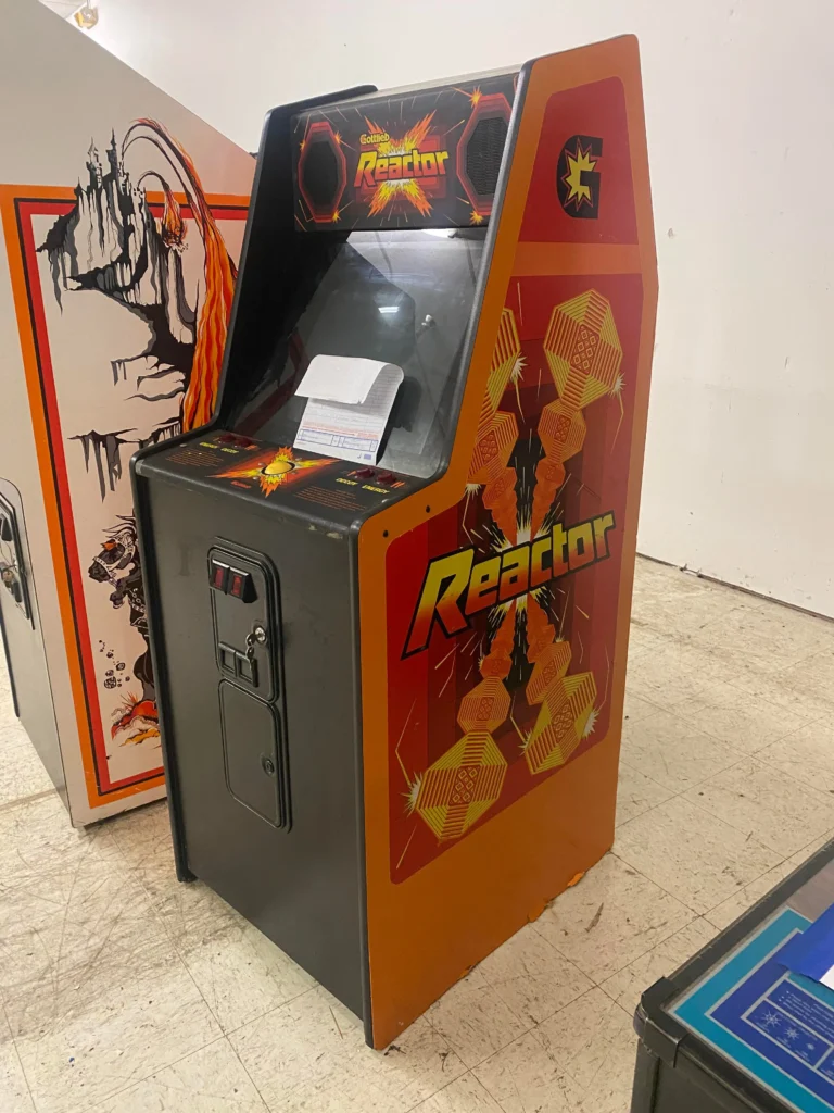 Gottlieb Reactor Arcade Cabinet Gottlieb Reactor Arcade Cabinet