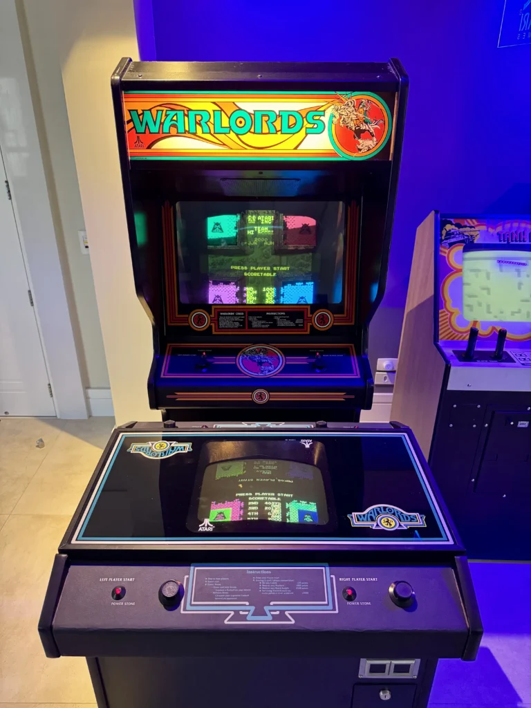 Warlords Atari Arcade Game Upright Cabinet - Antonio Borba Arcade Collection
