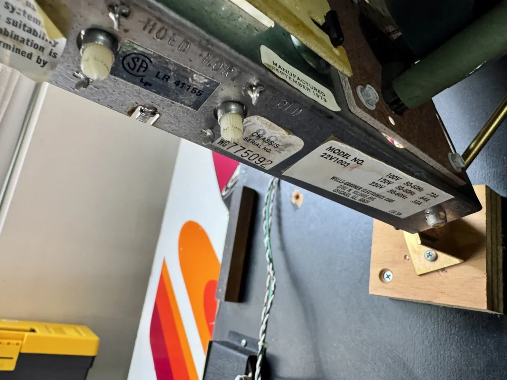 Warlords Atari Arcade Game Upright Cabinet - Inspection Warlords Atari Arcade Game Upright Cabinet - Inspection