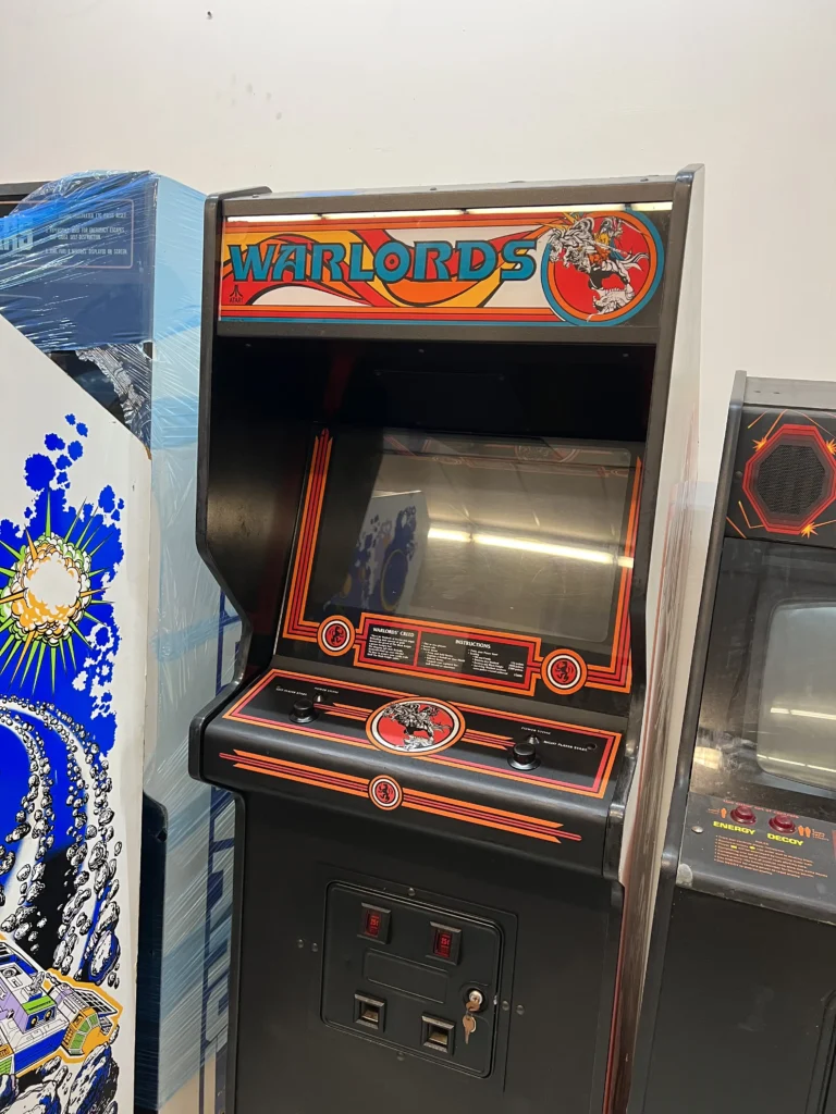 Warlords Atari Arcade Game Cabinet Warlords Atari Arcade Game Cabinet