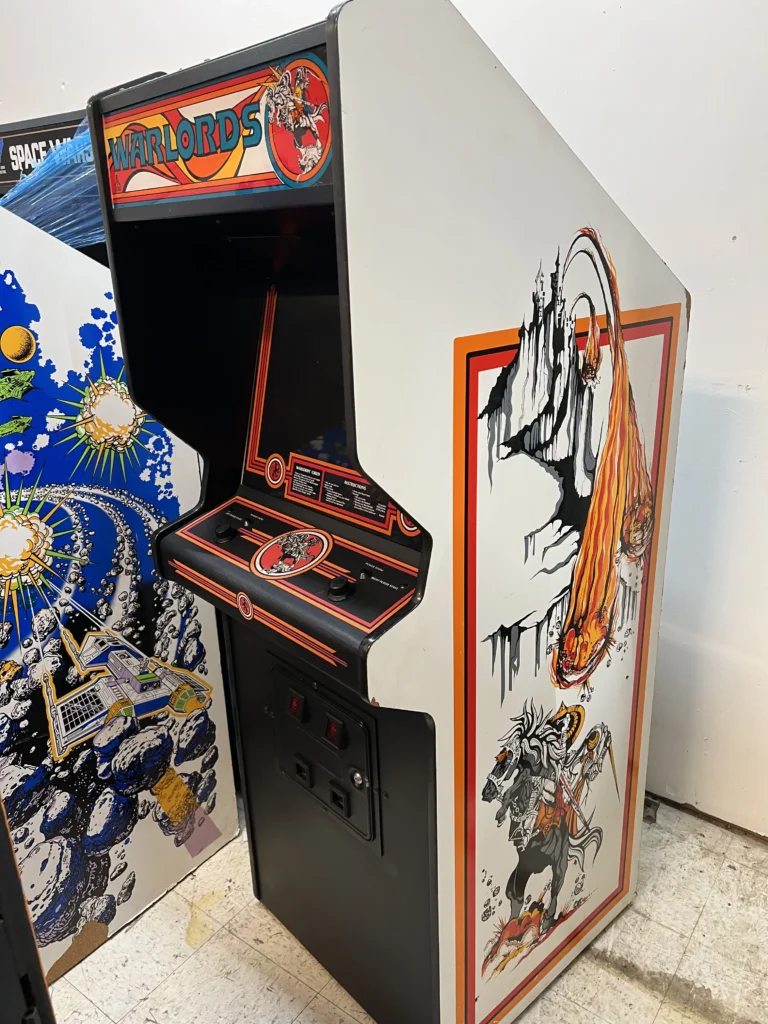 Warlords Atari Arcade Game Cabinet Warlords Atari Arcade Game Cabinet