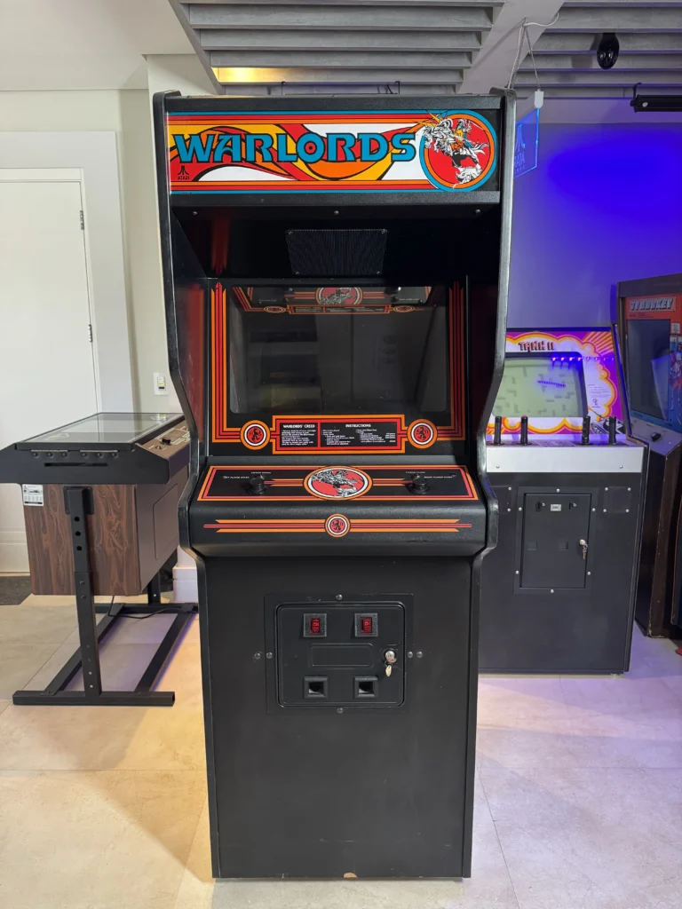 Warlords Atari Arcade Game Upright Cabinet - Antonio Borba Warlords Atari Arcade Game Upright Cabinet - Antonio Borba
