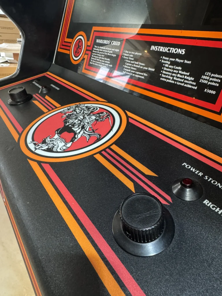 Warlords Atari Arcade Game Upright Cabinet - Antonio Borba Warlords Atari Arcade Game Upright Cabinet - Antonio Borba