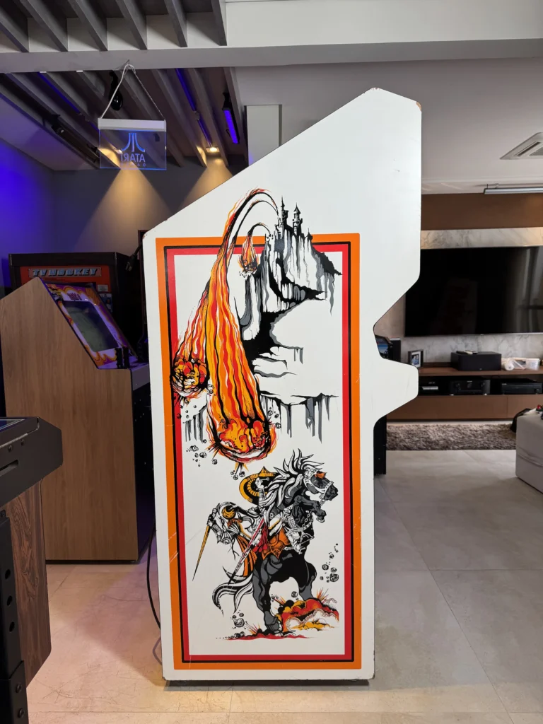 Warlords Atari Arcade Game Upright Cabinet - Antonio Borba Warlords Atari Arcade Game Upright Cabinet - Antonio Borba