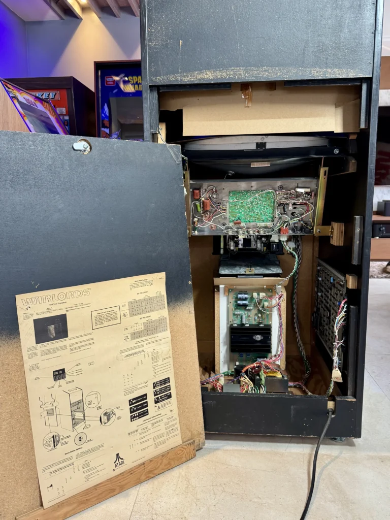 Warlords Atari Arcade Game Upright Cabinet - Antonio Borba Warlords Atari Arcade Game Upright Cabinet - Antonio Borba