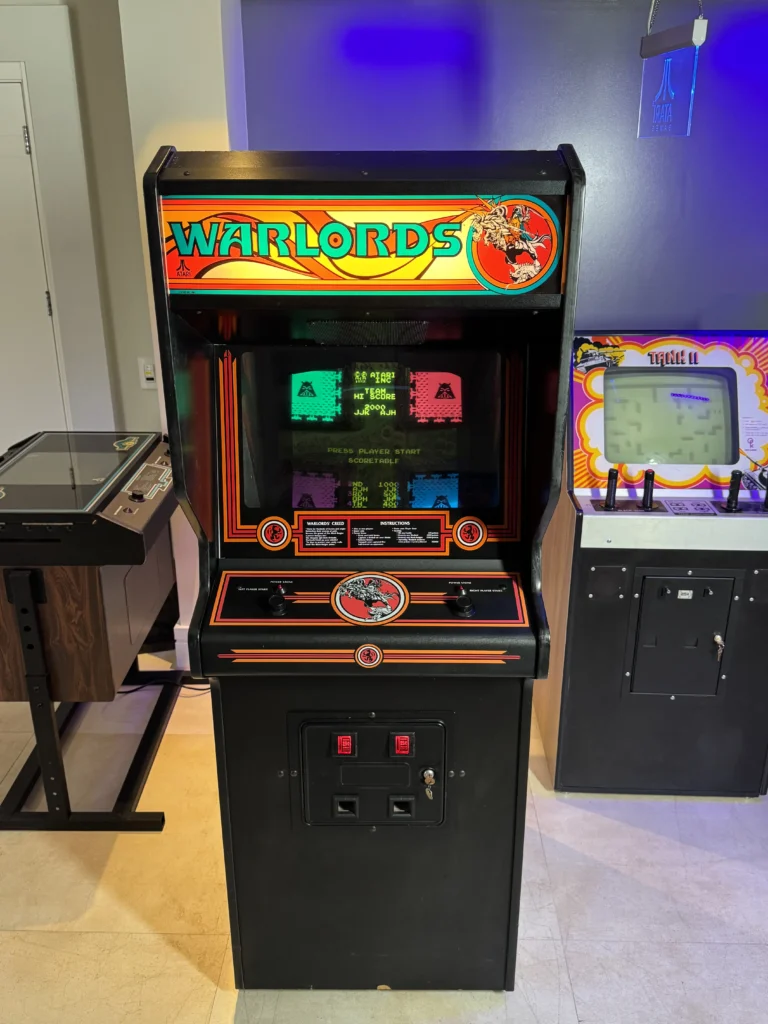 Warlords Atari Arcade Game Upright Cabinet - Antonio Borba Warlords Atari Arcade Game Upright Cabinet - Antonio Borba