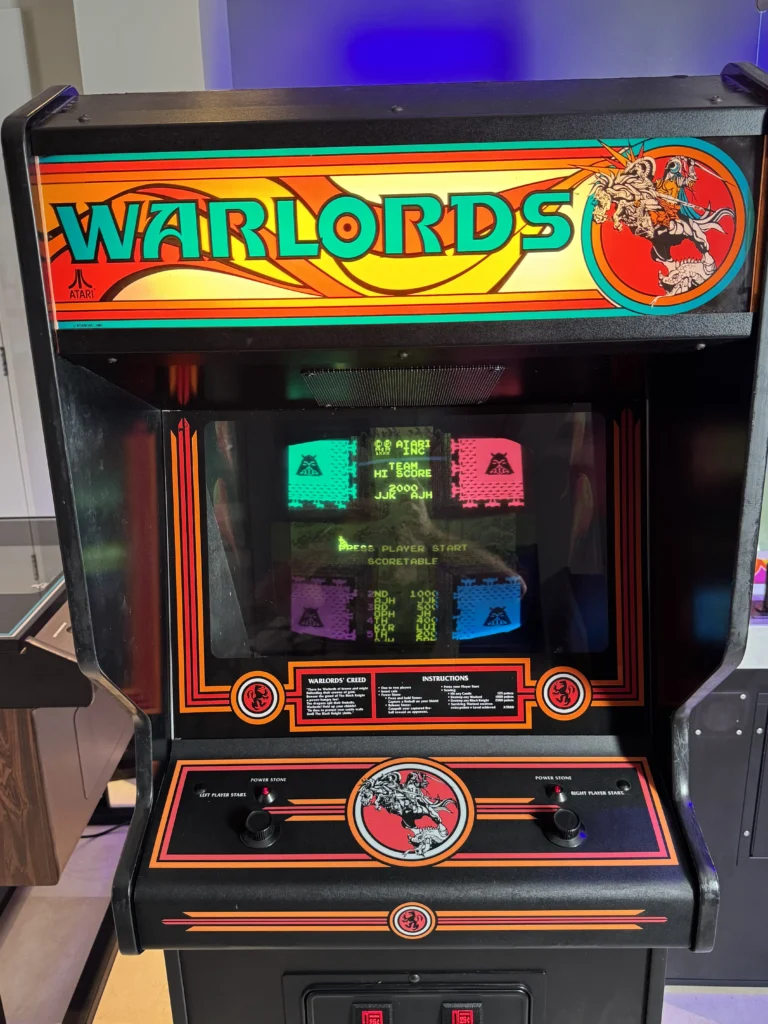 Warlords Atari Arcade Game Upright Cabinet - Antonio Borba Warlords Atari Arcade Game Upright Cabinet - Antonio Borba