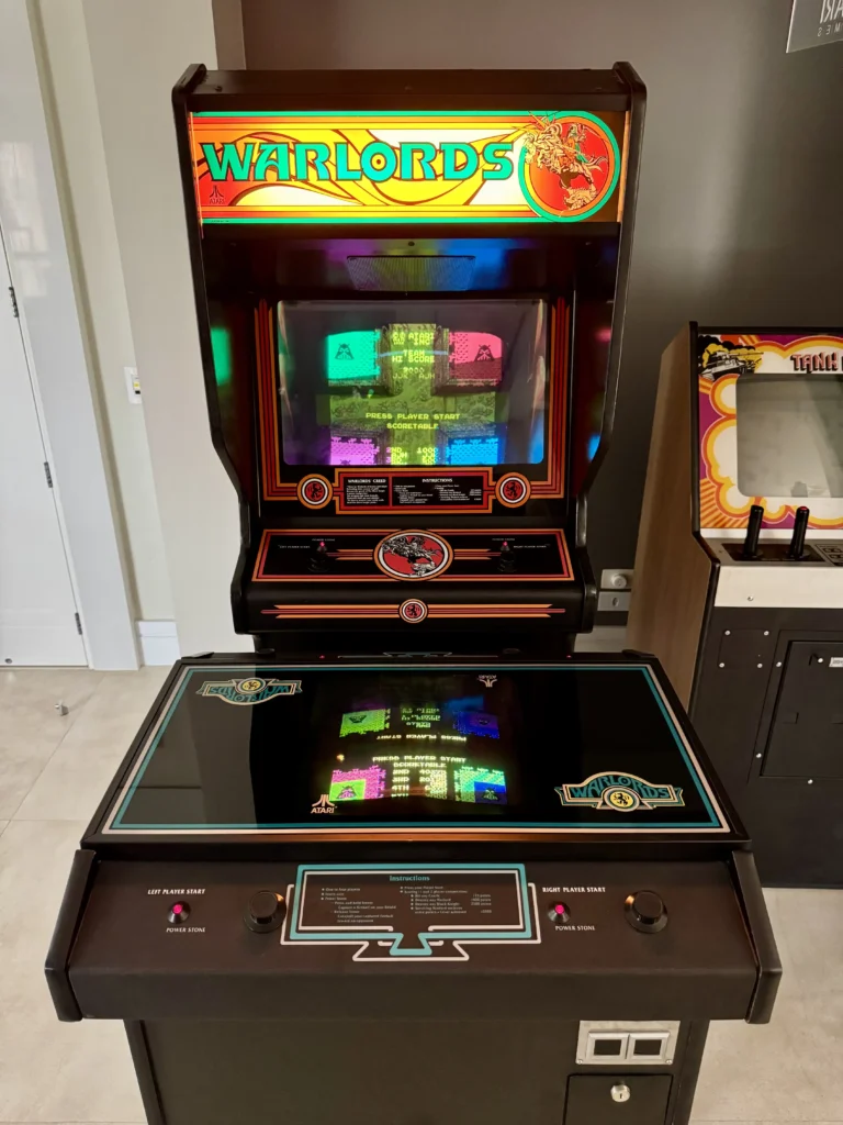 Warlords Atari Arcade Game Upright and Cocktail Cabinets - Antonio Borba Warlords Atari Arcade Game Upright and Cocktail Cabinets - Antonio Borba