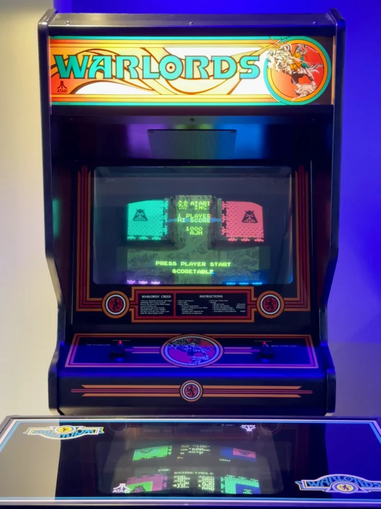 Warlords Atari Arcade Game Upright and Cocktail Cabinets - Antonio Borba Warlords Atari Arcade Game Upright and Cocktail Cabinets - Antonio Borba