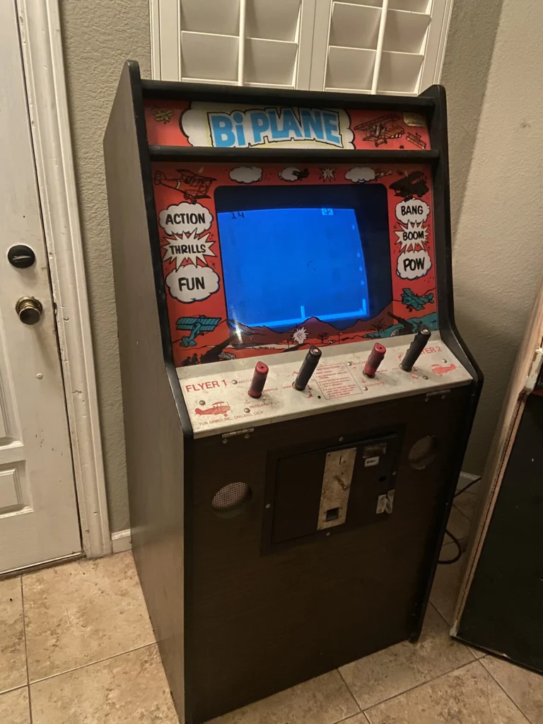 Bi-Plane Arcade Cabinet by Fun Games Bi-Plane Arcade Cabinet by Fun Games