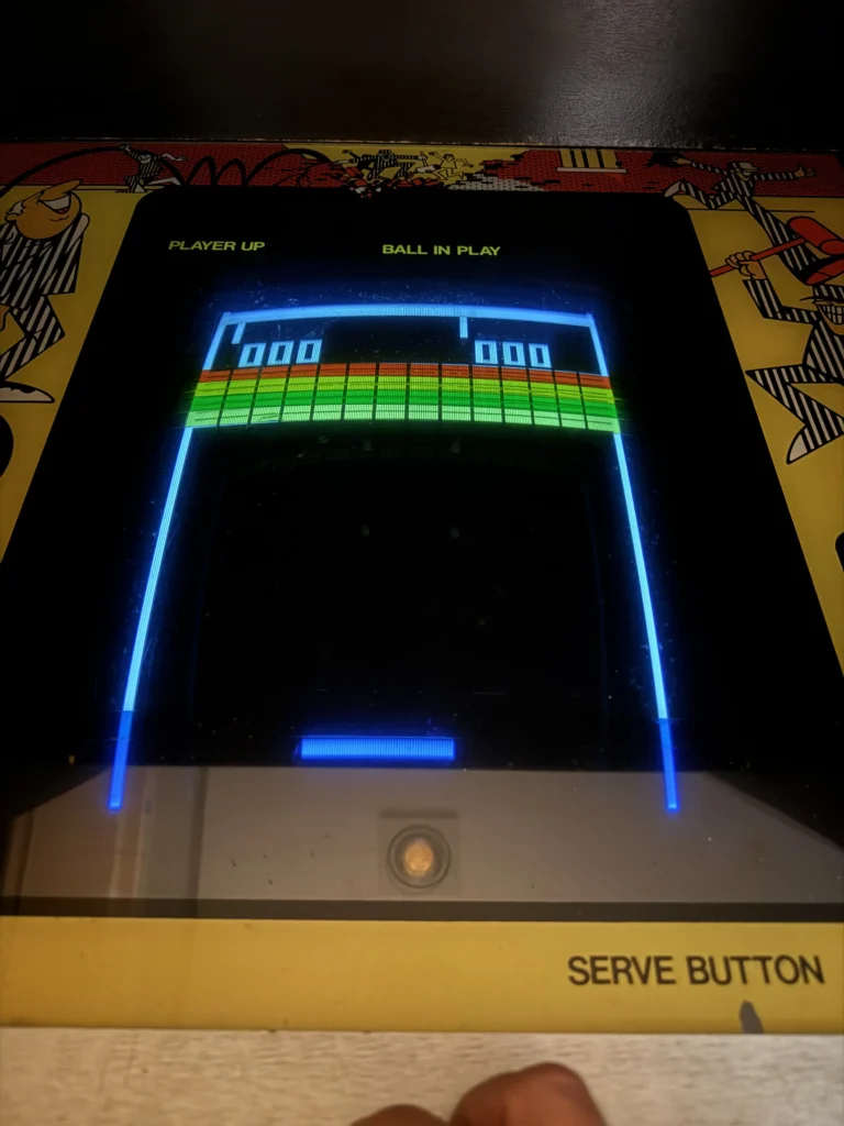 Breakout Atari Arcade Game with Paddle Master Upgrade Breakout Atari Arcade Game with Paddle Master Upgrade