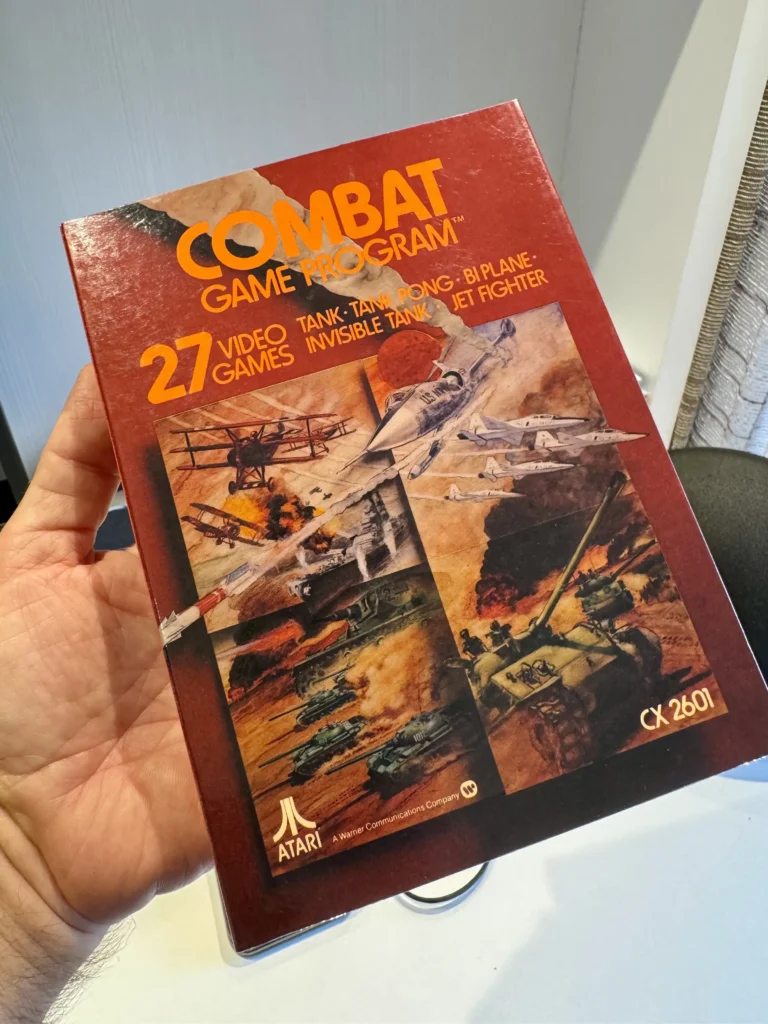 Atari 2600 Combat Game in Gatefold Edition Atari 2600 Combat Game in Gatefold Edition