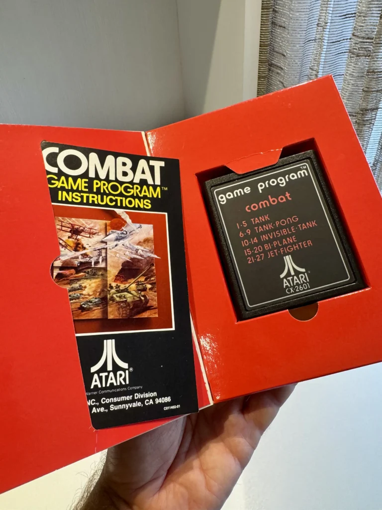 Atari 2600 Combat Game in Gatefold Edition Atari 2600 Combat Game in Gatefold Edition