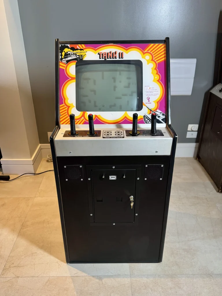 Tank II Arcade Cabinet by Kee Games - Antonio Borba Arcade Collection Tank II Arcade Cabinet by Kee Games - Antonio Borba Arcade Collection