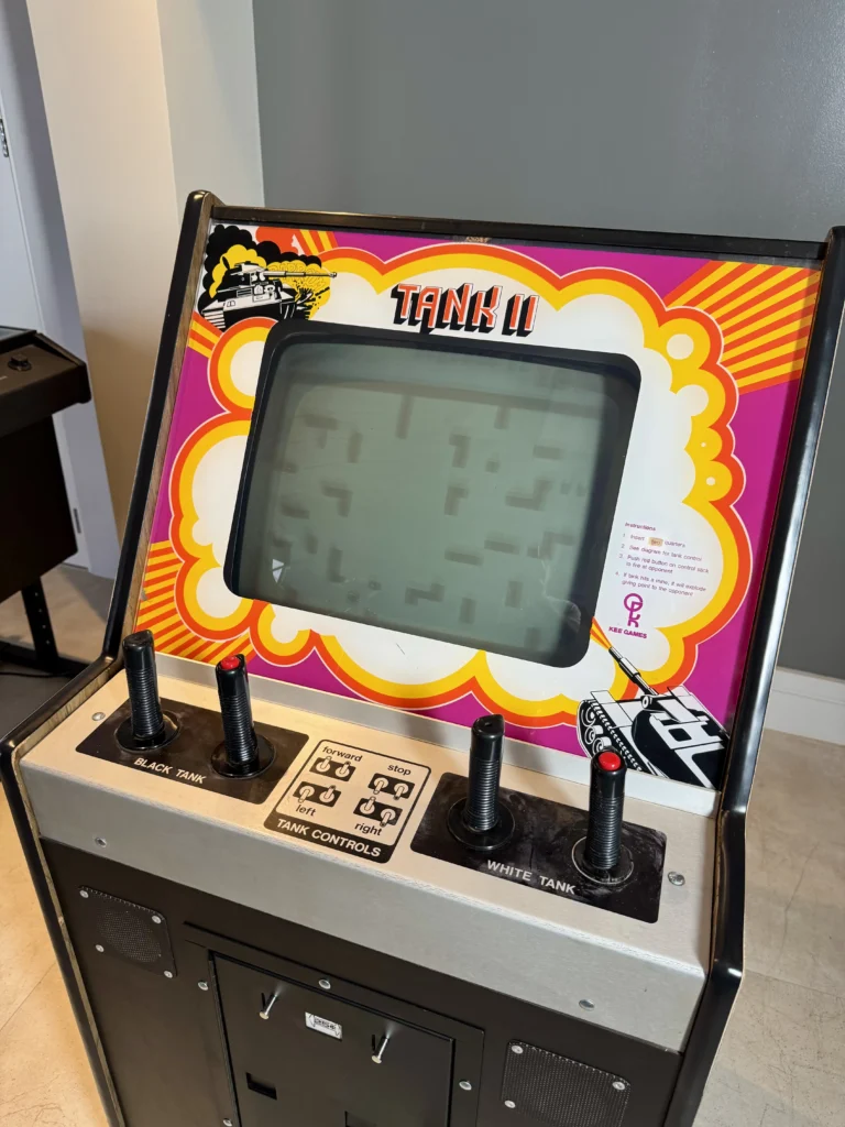 Tank II Arcade Cabinet by Kee Games - Antonio Borba Arcade Collection Tank II Arcade Cabinet by Kee Games - Antonio Borba Arcade Collection