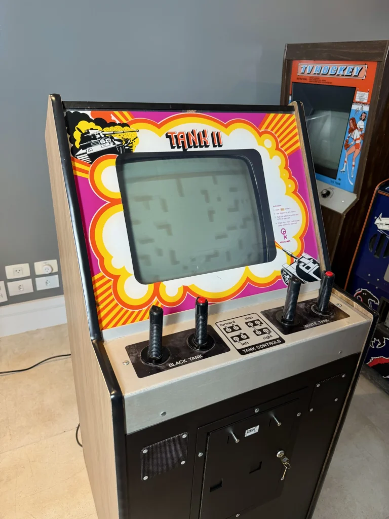 Tank II Arcade Cabinet by Kee Games - Antonio Borba Arcade Collection Tank II Arcade Cabinet by Kee Games - Antonio Borba Arcade Collection